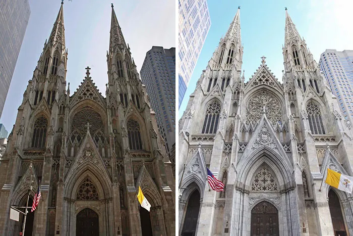 Iglesia de St. Patrick bien limpia