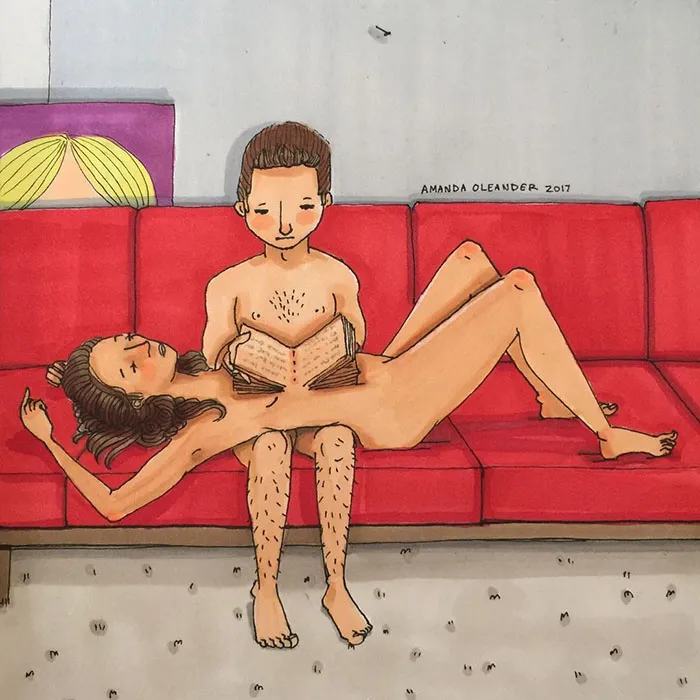 El lado tácito de las relaciones largas en 25+ ilustraciones brutalmente honestas