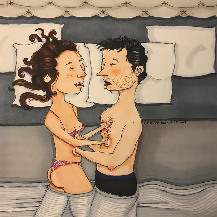 El lado tácito de las relaciones largas en 25+ ilustraciones brutalmente honestas
