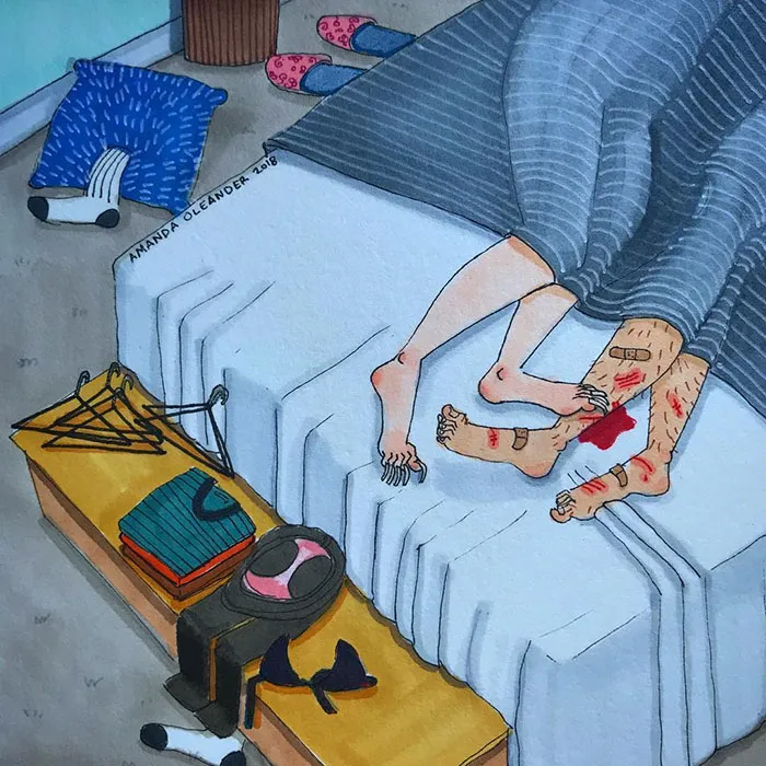 El lado tácito de las relaciones largas en 25+ ilustraciones brutalmente honestas