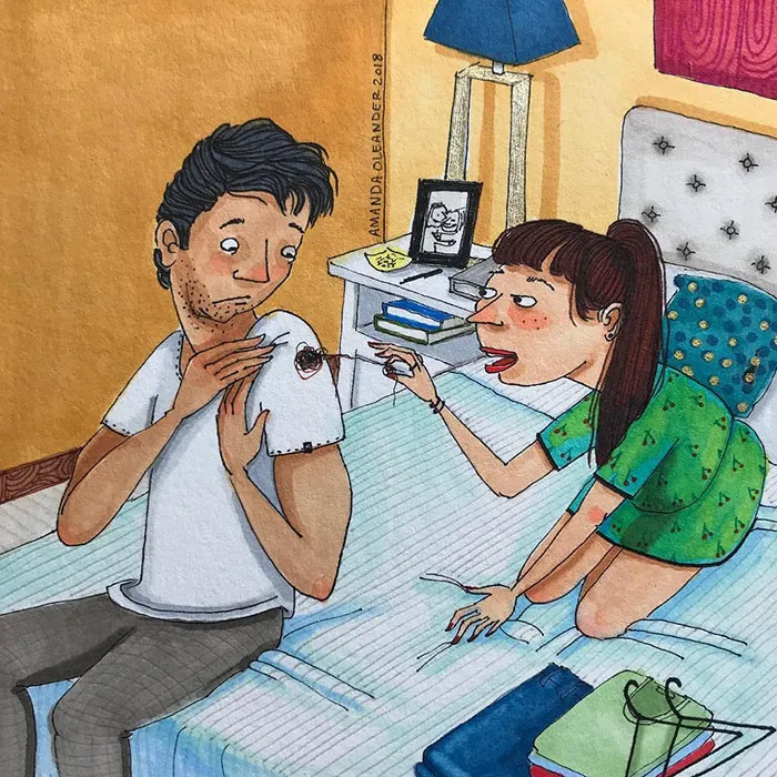 El lado tácito de las relaciones largas en 25+ ilustraciones brutalmente honestas