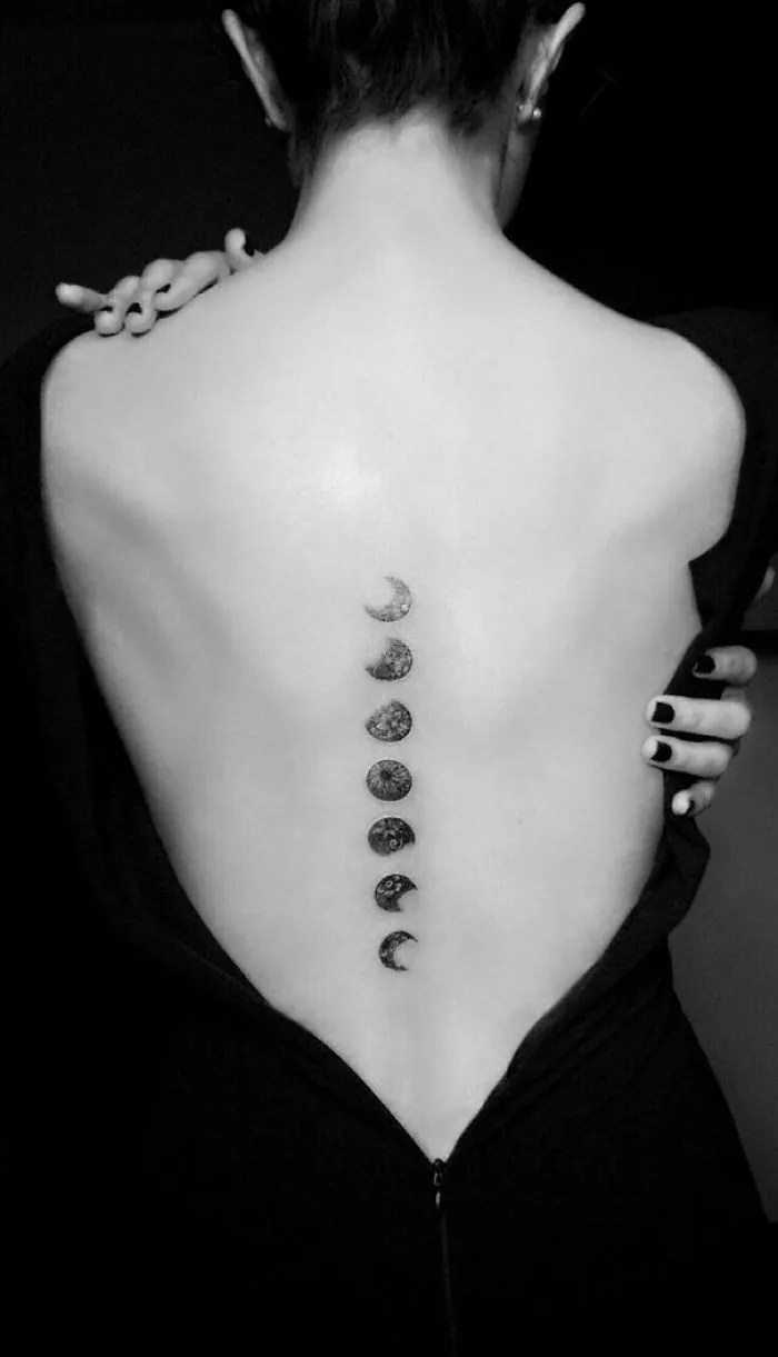 Lunar Cycle Inked  
