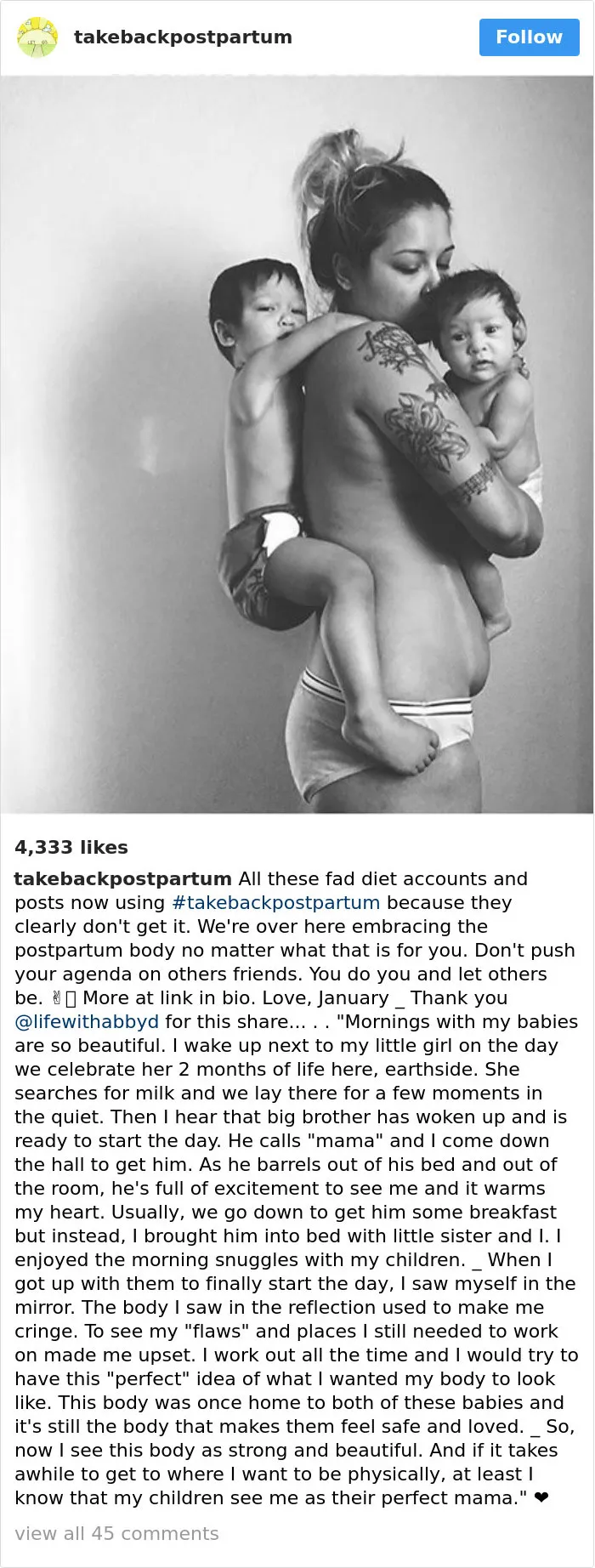 90 Brutally Honest Photos Of Post-Baby Bodies, That Women Are Sharing To Reveal The Truth No One Talks About