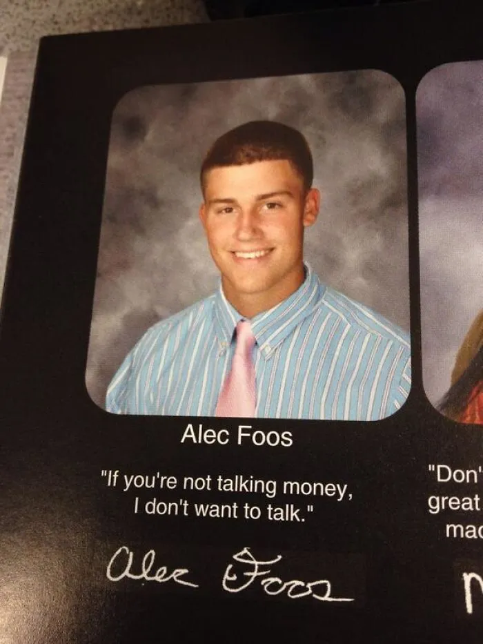 If You're Not Talking Money, I Don't Want To Talk
