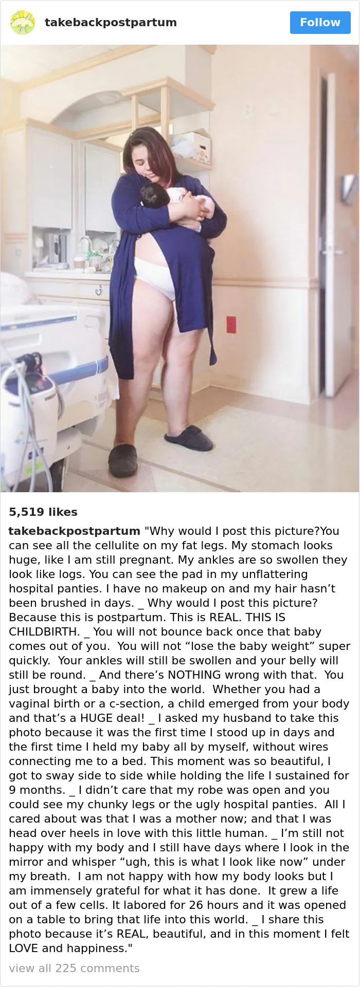 90 Brutally Honest Photos Of Post-Baby Bodies, That Women Are Sharing To Reveal The Truth No One Talks About