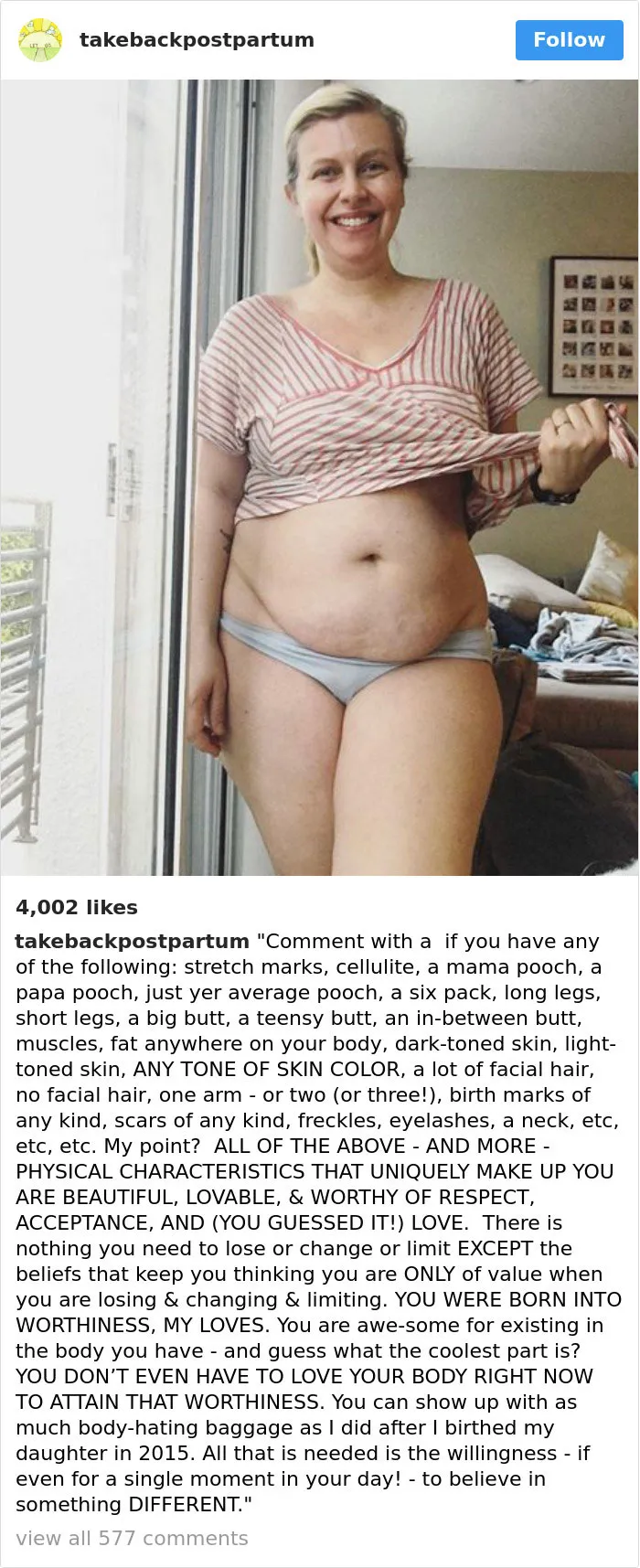 90 Brutally Honest Photos Of Post-Baby Bodies, That Women Are Sharing To Reveal The Truth No One Talks About