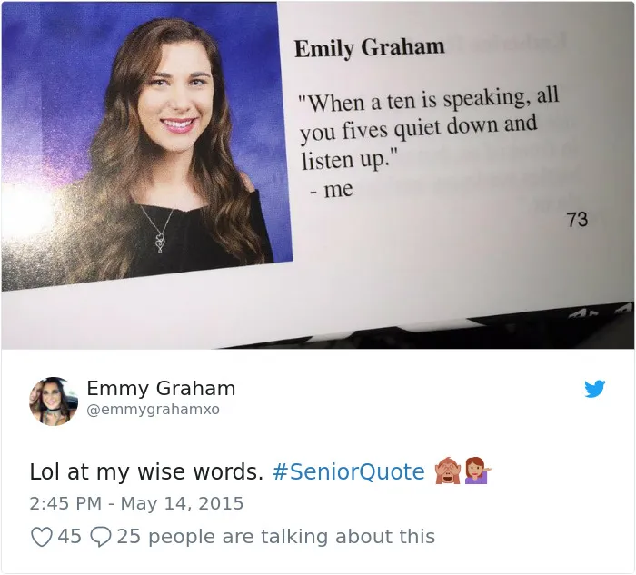 When A Ten Is Speaking, All You Fives Quiet Down And Listen Up