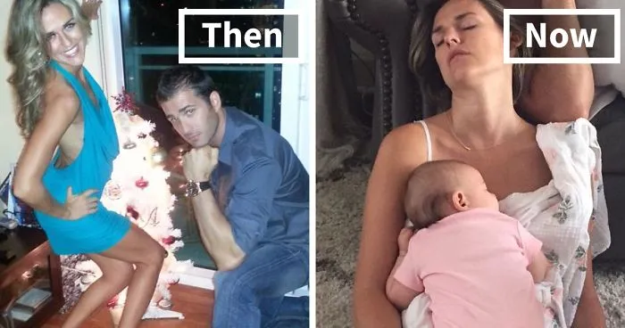 Got Toddlered: Parents Share Photos Of Them Before And After Having Kids, And The Difference Is Hilarious
