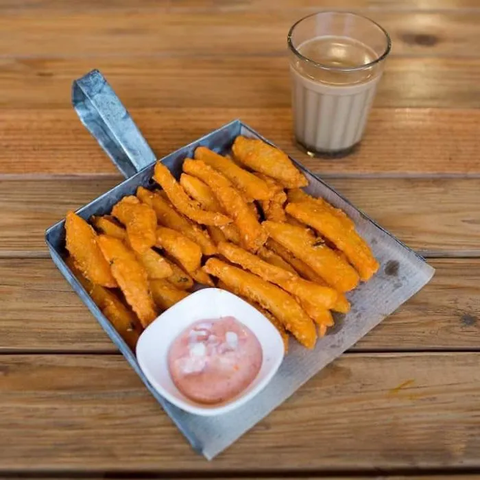 Fries Served In A Dustpan