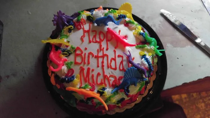 Hoy he cumplido 31 años y mi madre me ha dado esta tarta