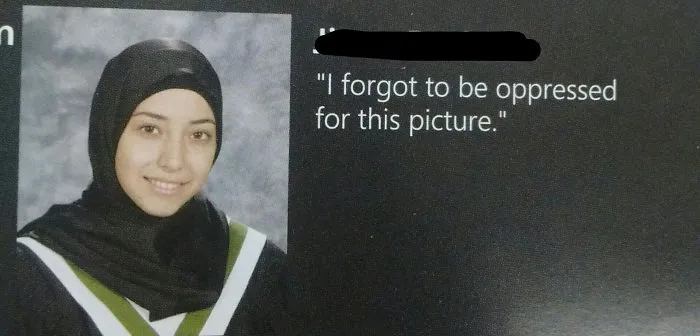 I Forgot To Be Oppressed For This Picture