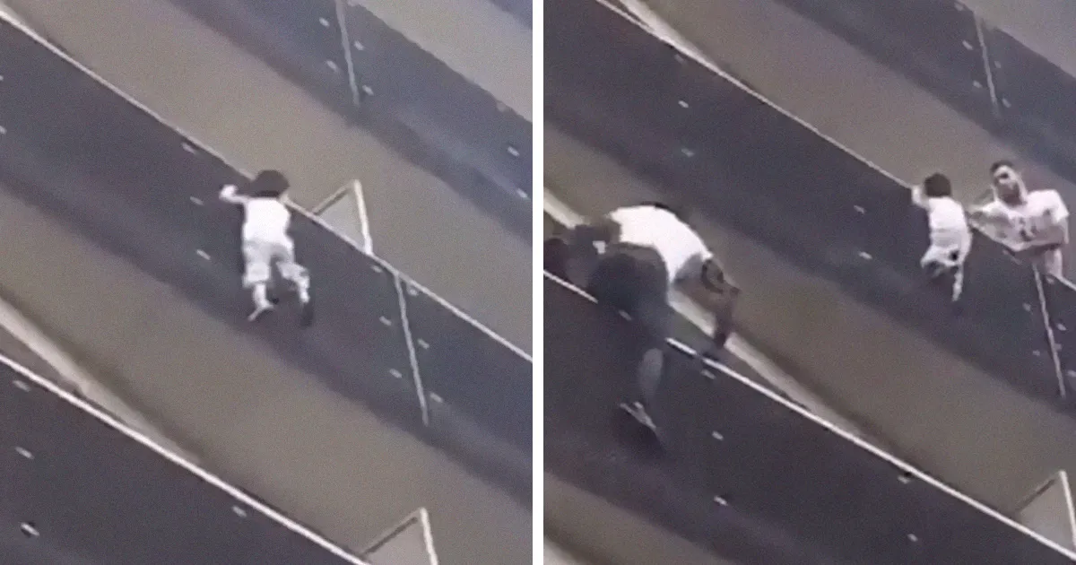 Este joven africano trepó 4 pisos a toda velocidad para salvar a un niño que colgaba de un balcón, y se ha convertido en un héroe para Francia