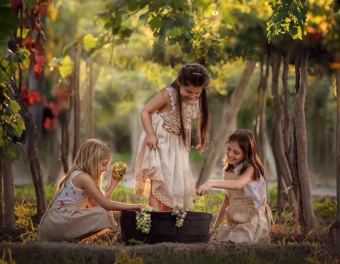 I Decided To Take Pictures Of Children With Fruits To Connect Them With Nature
