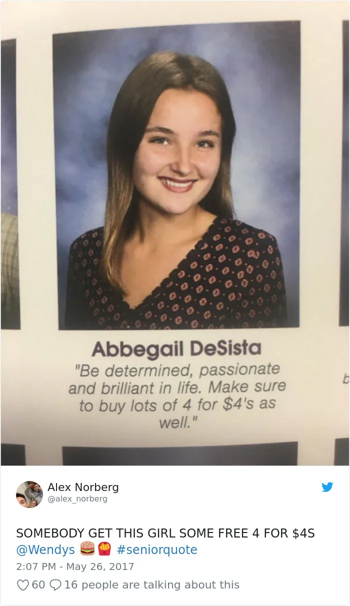 Be Determined, Passionate And Brilliant In Life. Make Sure To Buy Lots Of 4 For $4's As Well