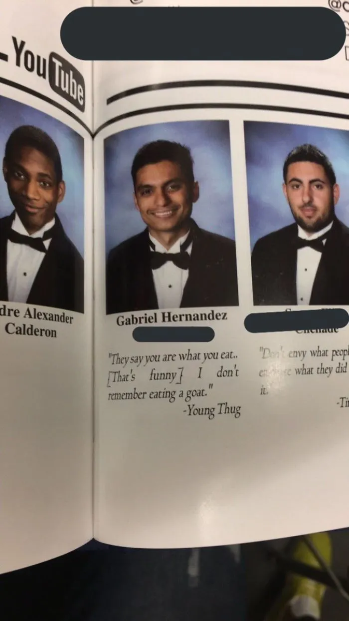 "They Say You Are What You Eat... (That's Funny) I Don't Remember Eating A Goat." - Young Thug