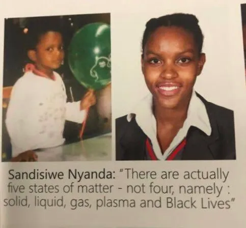 There Are Actually Five States Of Matter - Not Four, Namely: Solid, Liquid, Gas, Plasma And Black Lives