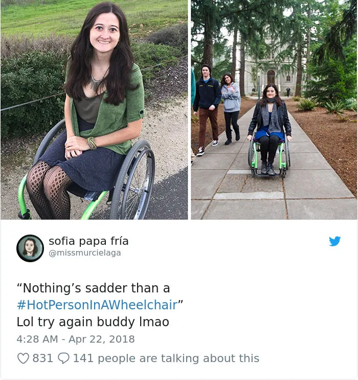 Troll Offends Woman In Wheelchair On Twitter, Gets Brilliantly Shut Down By Other Wheelchair Users