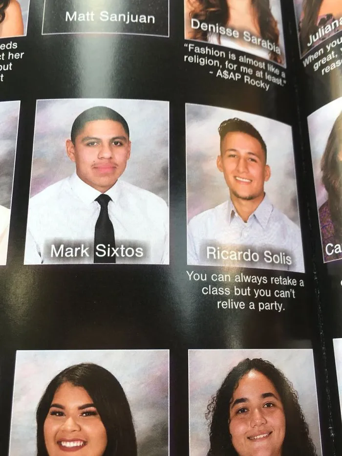 You Can Always Retake A Class But You Can't Relive A Party