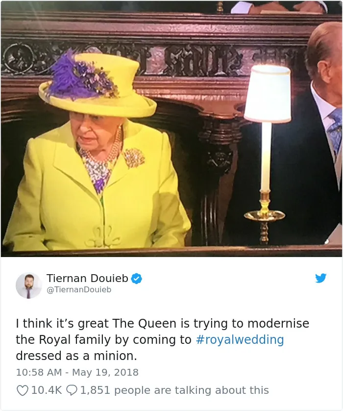 Internet Is Laughing Out Loud At These 95 Hilarious Reactions To The Royal Wedding