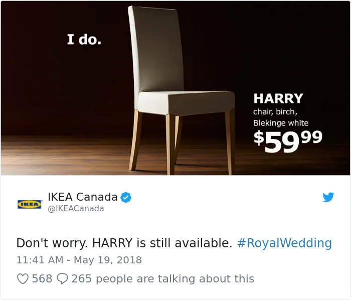 Internet Is Laughing Out Loud At These 95 Hilarious Reactions To The Royal Wedding