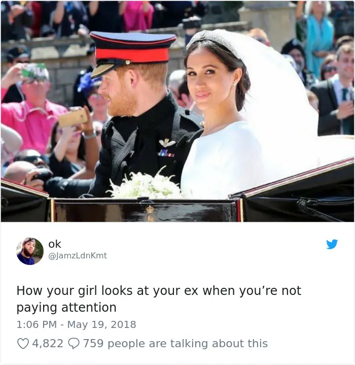 Internet Is Laughing Out Loud At These 95 Hilarious Reactions To The Royal Wedding