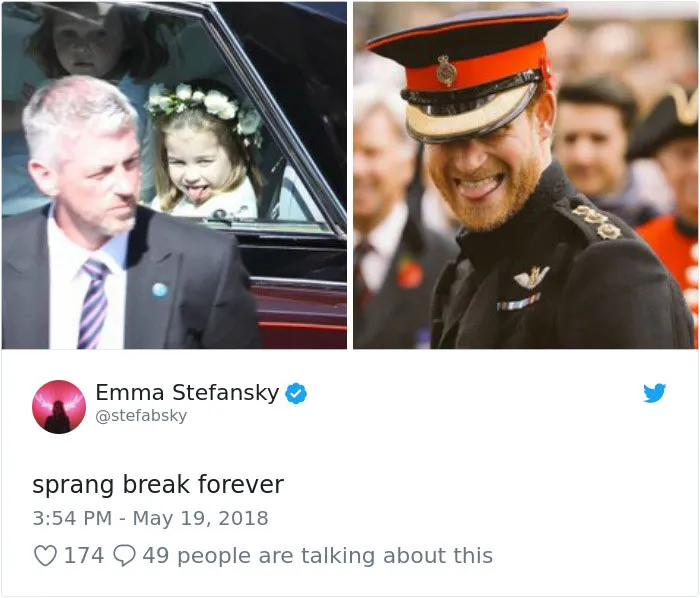 Internet Is Laughing Out Loud At These 95 Hilarious Reactions To The Royal Wedding