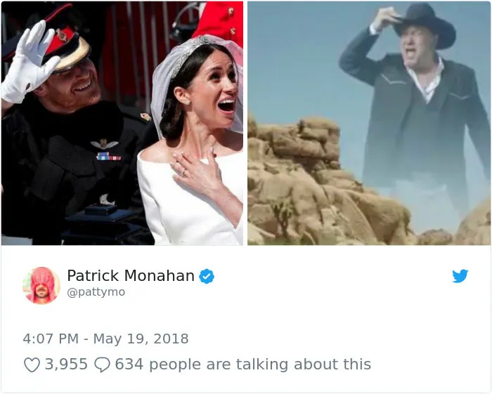 Internet Is Laughing Out Loud At These 95 Hilarious Reactions To The Royal Wedding