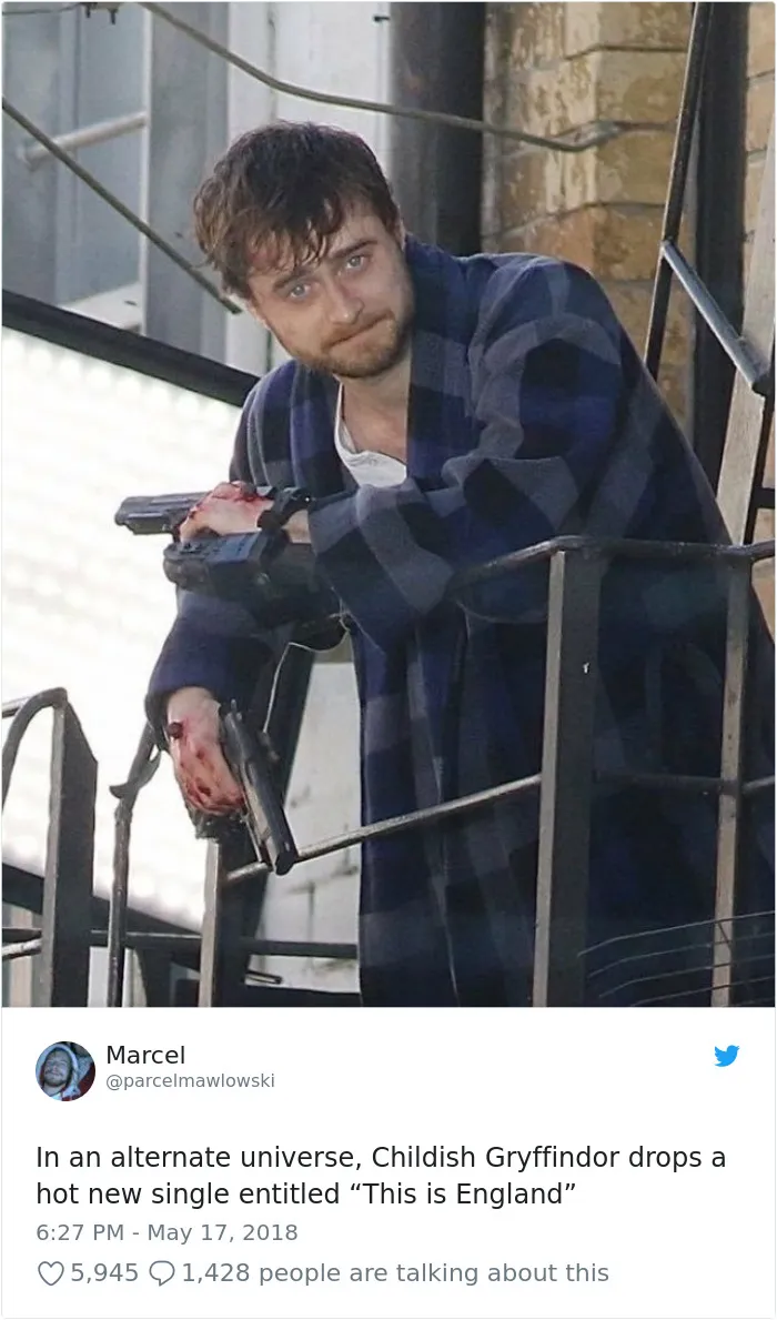 People Can't Stop Messing With Daniel Radcliffe's Photos, And The Result Is Hilarious