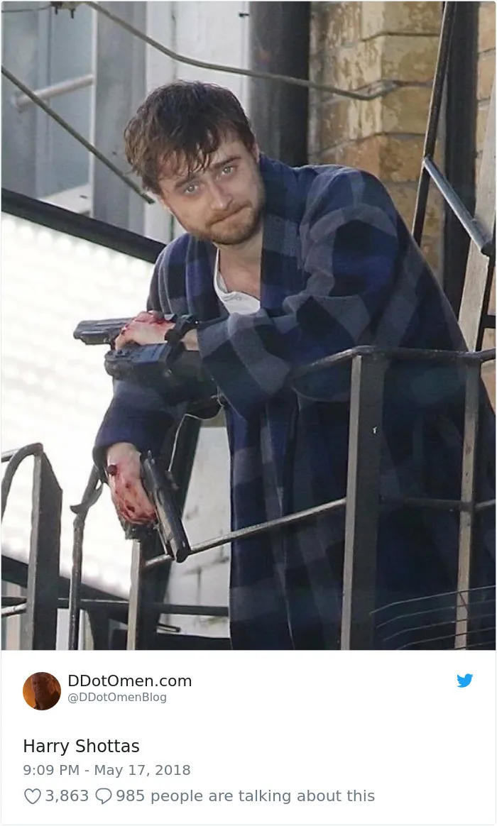 People Can't Stop Messing With Daniel Radcliffe's Photos, And The Result Is Hilarious