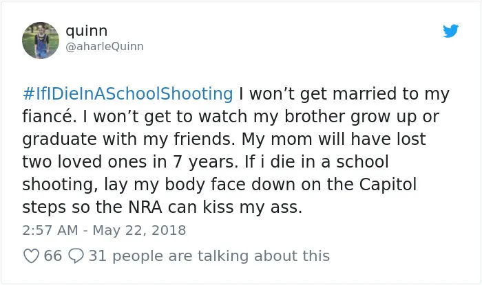 Students Start #IfIDieInASchoolShooting Hashtag And The Tweets Are Heartbreaking