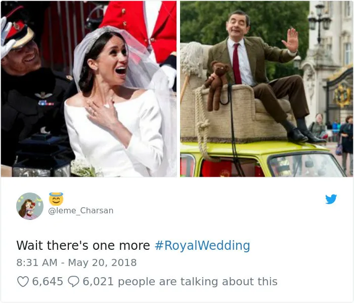 Internet Is Laughing Out Loud At These 95 Hilarious Reactions To The Royal Wedding