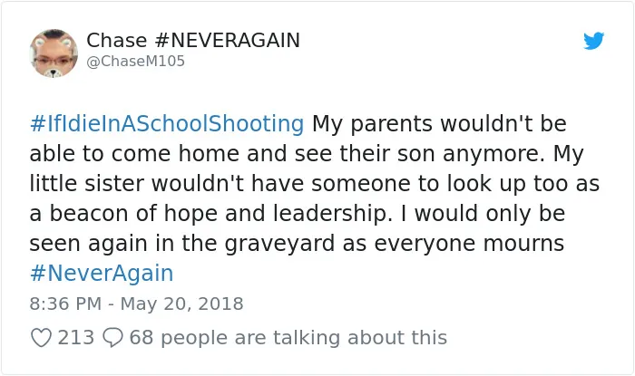 Students Start #IfIDieInASchoolShooting Hashtag And The Tweets Are Heartbreaking