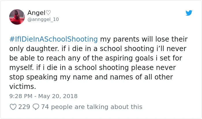 Students Start #IfIDieInASchoolShooting Hashtag And The Tweets Are Heartbreaking