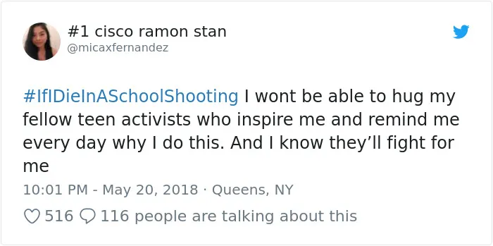 Students Start #IfIDieInASchoolShooting Hashtag And The Tweets Are Heartbreaking