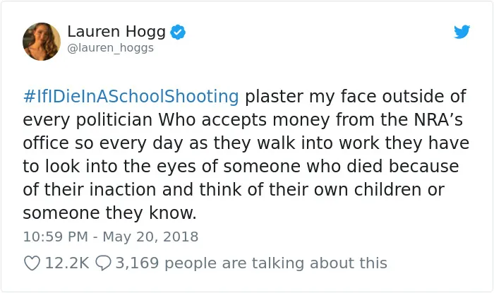 Students Start #IfIDieInASchoolShooting Hashtag And The Tweets Are Heartbreaking
