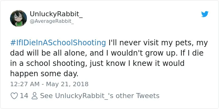 Students Start #IfIDieInASchoolShooting Hashtag And The Tweets Are Heartbreaking