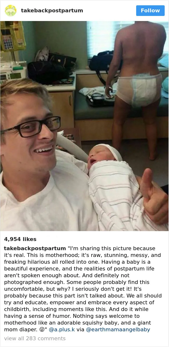 90 Brutally Honest Photos Of Post-Baby Bodies, That Women Are Sharing To Reveal The Truth No One Talks About