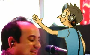 I Draw A Cartoon Version Of Myself Enjoying The Real World