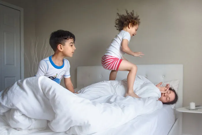La maternidad es no levantarse nunca tarde