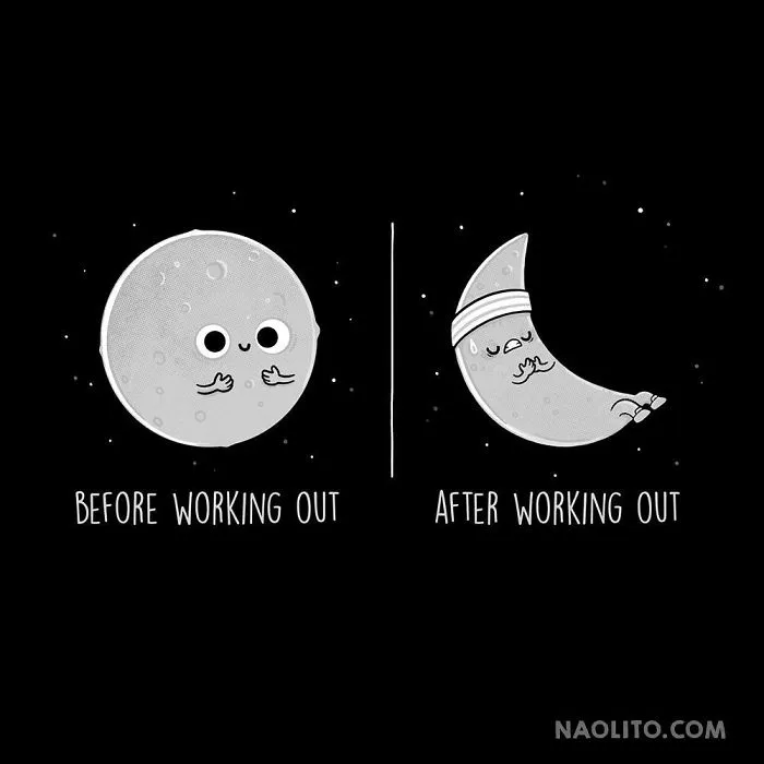21 Hilariously Relatable Before & After Illustrations By Spanish Artist Nacho Diaz