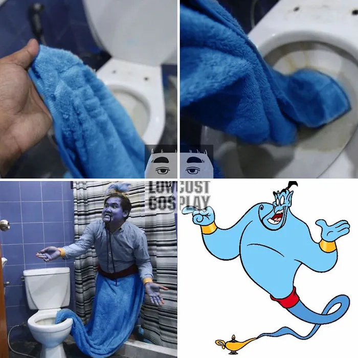 Cheap Cosplay Guy Strikes Again With Low-Cost Costumes, And Results Are Hilariously On Point (91 Pics)