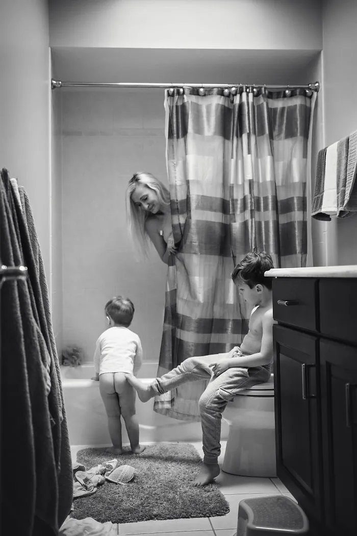 La maternidad es no ducharse nunca en paz