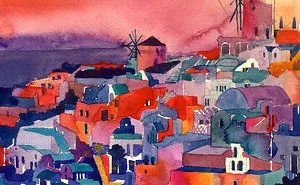 I’m An Architect Who Paints Famous Cities Around The World In Watercolor (23 Pics)