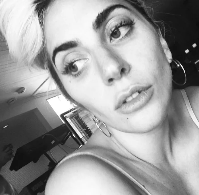 28 Times That Lady Gaga Abandoned The Makeup And Surprised The Internet In Its Instagram