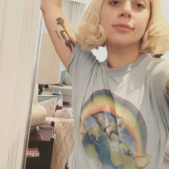 28 Times That Lady Gaga Abandoned The Makeup And Surprised The Internet In Its Instagram