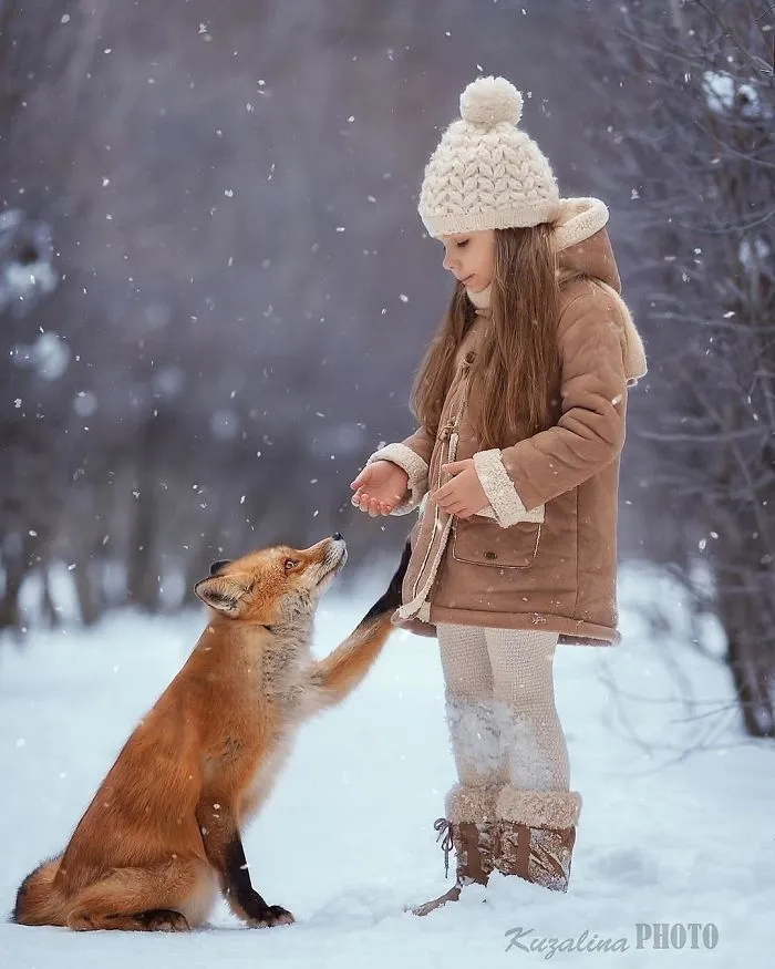 My Selection Of Fairy Tale-Like Photos Of Kids And Animals