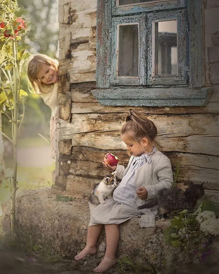My Selection Of Fairy Tale-Like Photos Of Kids And Animals