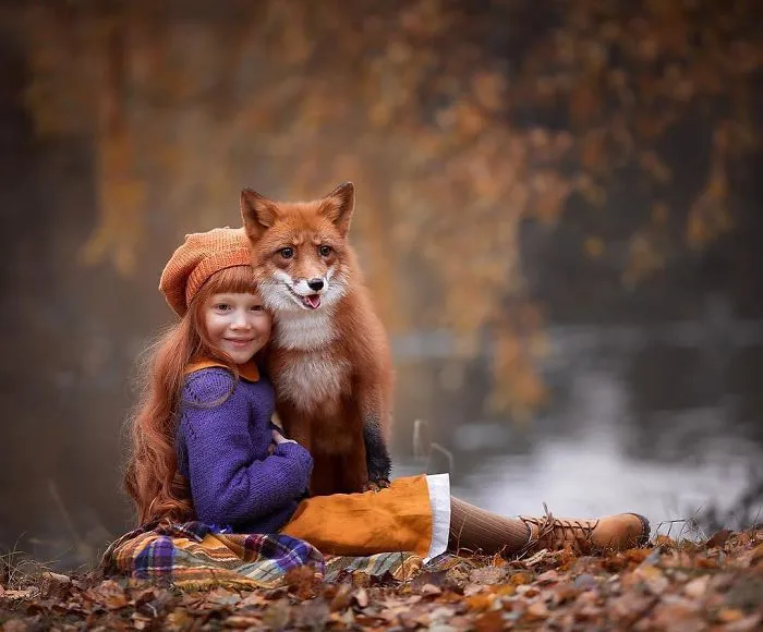 My Selection Of Fairy Tale-Like Photos Of Kids And Animals