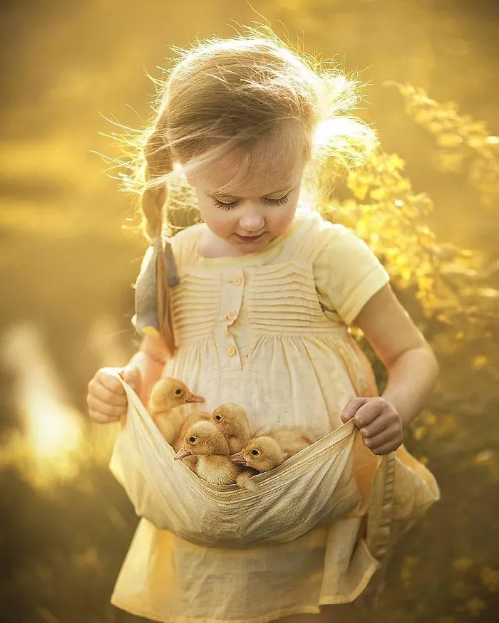 My Selection Of Fairy Tale-Like Photos Of Kids And Animals