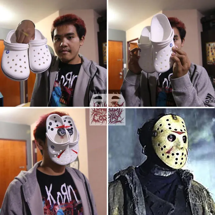 Vuelve el chico del cosplay barato con sus disfraces de bajo coste, y los resultados son divertidísimos y acertados (20+ imágenes)
